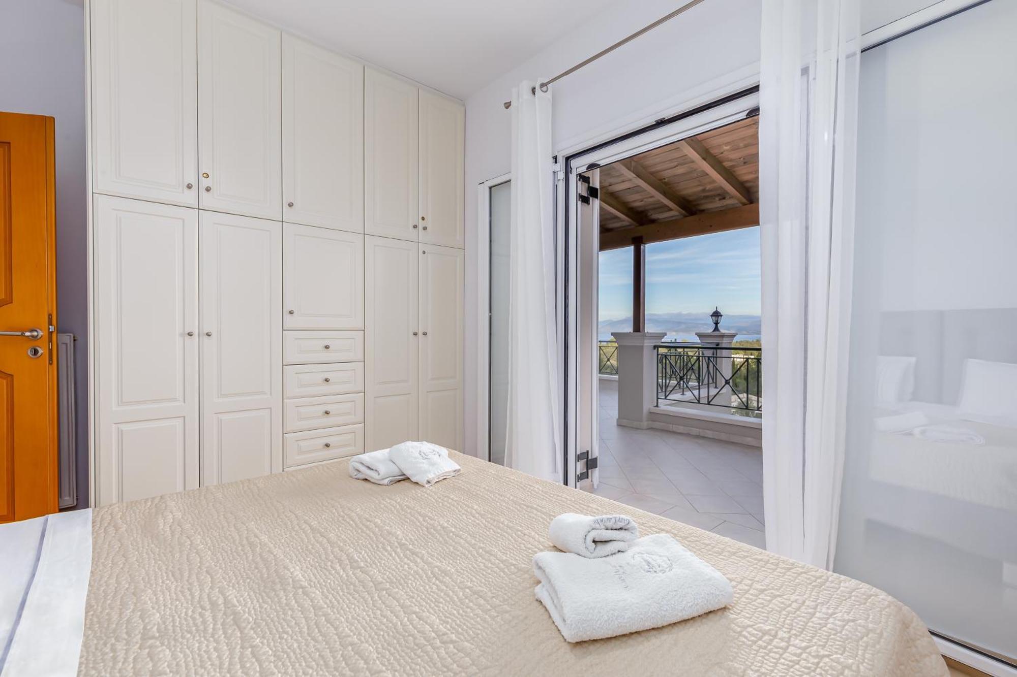 Villa Olivia Corfu - Amazing Sea-View 3 Bedroom Villa With A Pool Gazatika Ngoại thất bức ảnh